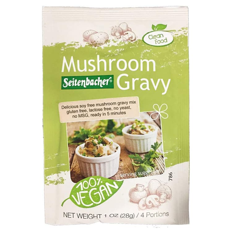 Seitenbacher Vegan Gravy Mix Gluten Free Mushroom