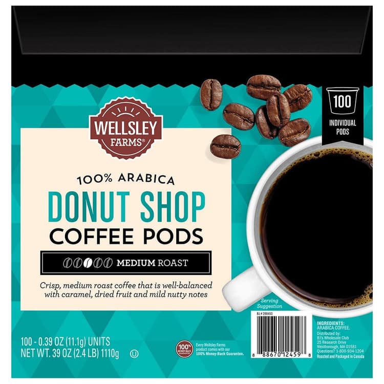 Wellsley Farms Donut Shop Medium Roast Coffee
