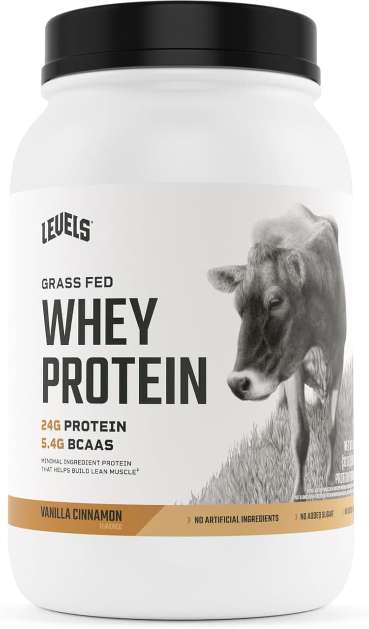 Levels Grass Fed Whey Protein Vanilla Cinnamon