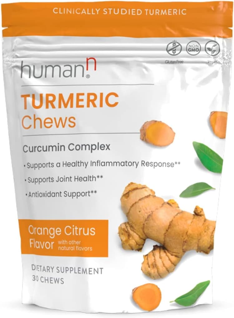 Humann Turmeric Chews Orange Citrus