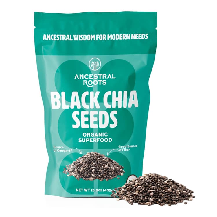 Ancestral Roots Black Chia Seeds Organic Superfood