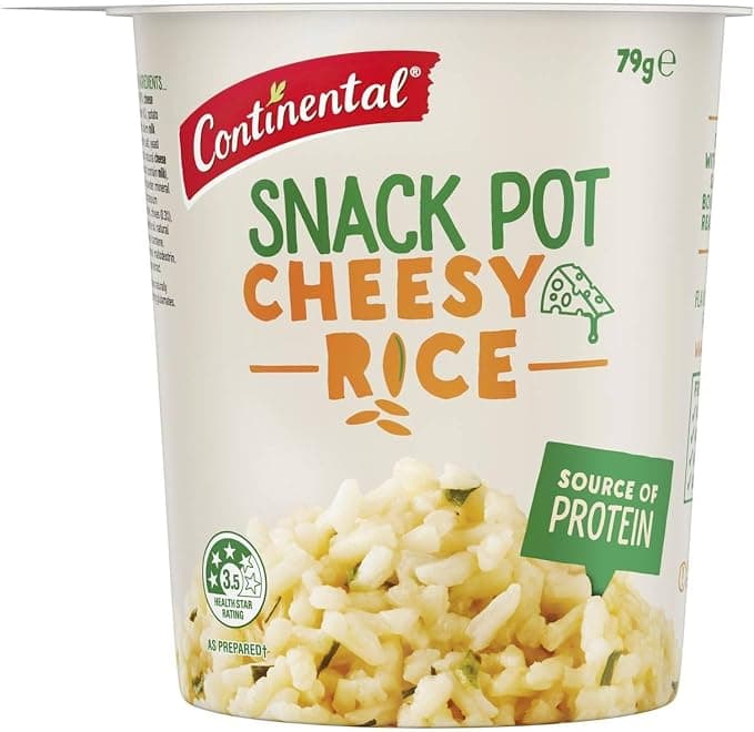 Continental Snack Pot Cheesy Rice