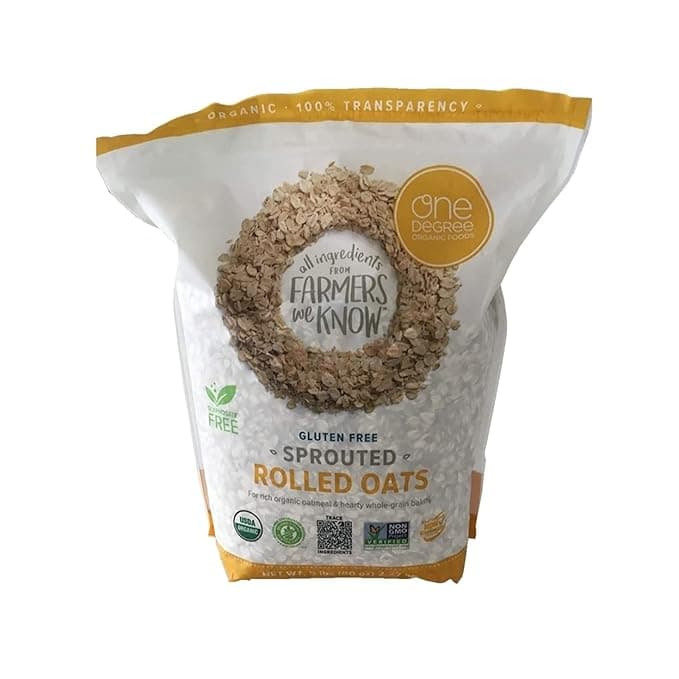 One Degree Organic Foods Gluten Free Sprouted Rolled Oats