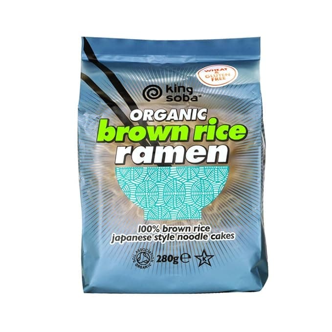 King Soba Organic Brown Rice Ramen Noodles