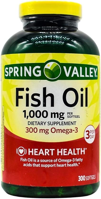 Spring Valley Fish Oil Softgel