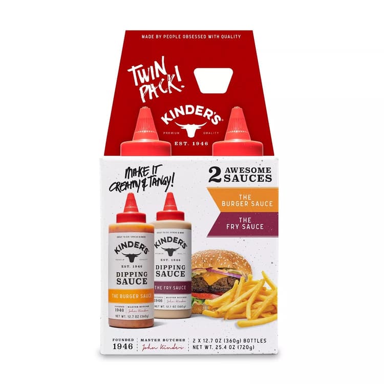 Kinder'S Burger And Fry Dipping Sauce - The Burger Sauce, The Fry Sauce