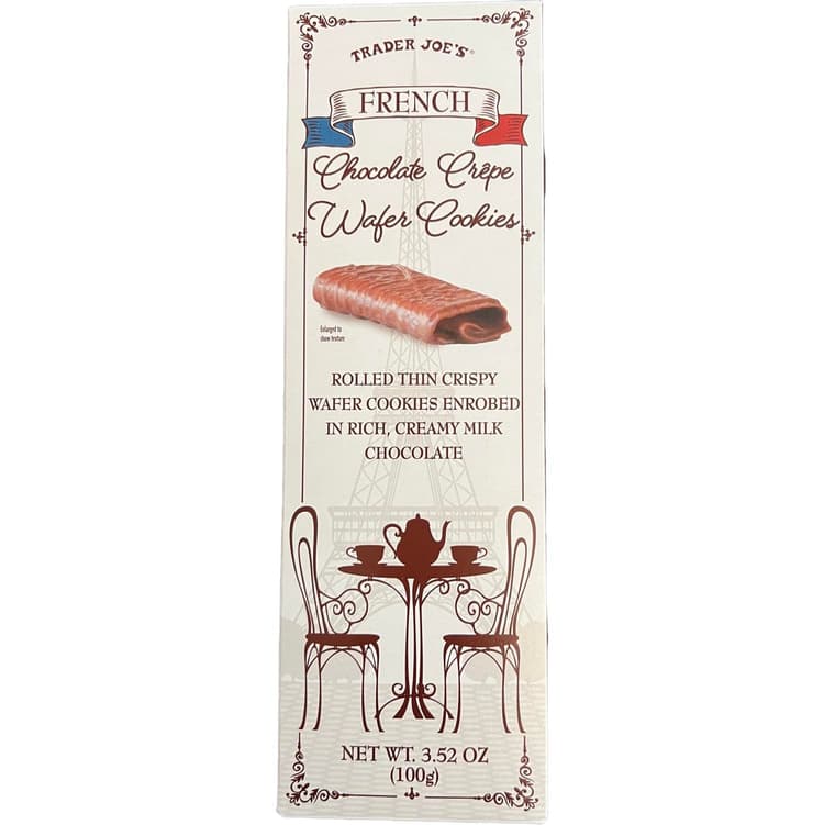 Trader Joe'S French Chocolate Crepe Wafer Cookies