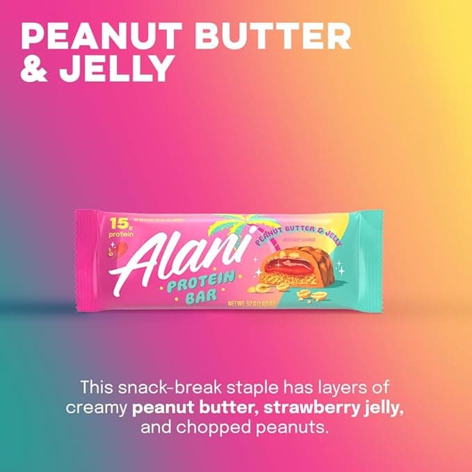 Alani Peanut Butter & Jelly Protein Bar