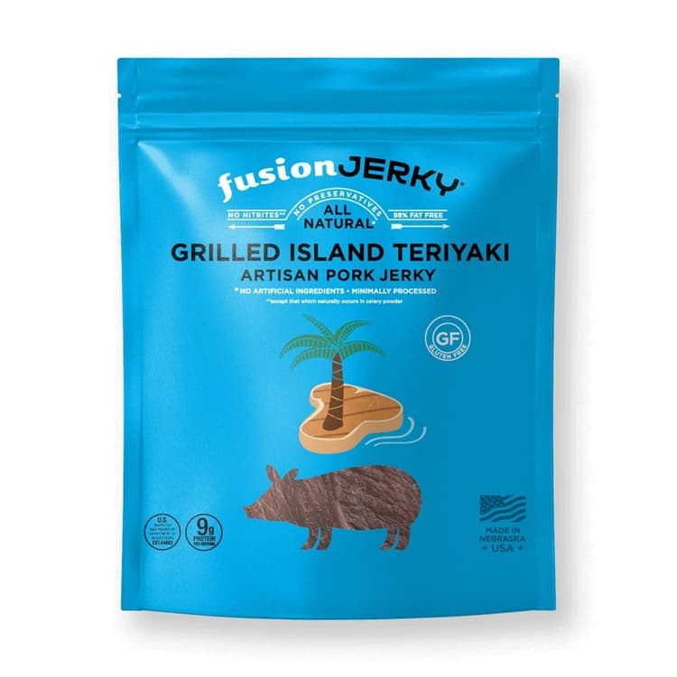 Fusion Jerky Grilled Island Teriyaki Artisan Pork Jerky