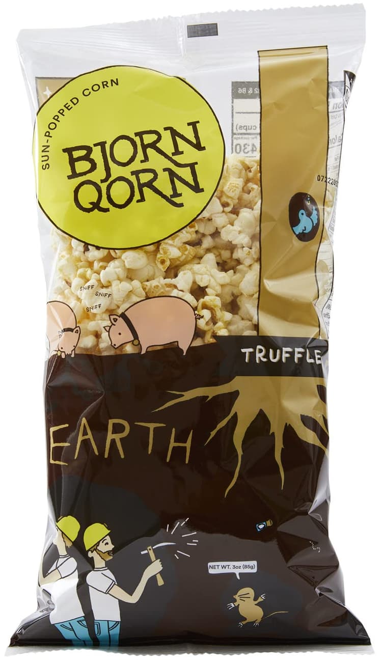 Bjornqorn Sun Popped Corn  Earth Truffle