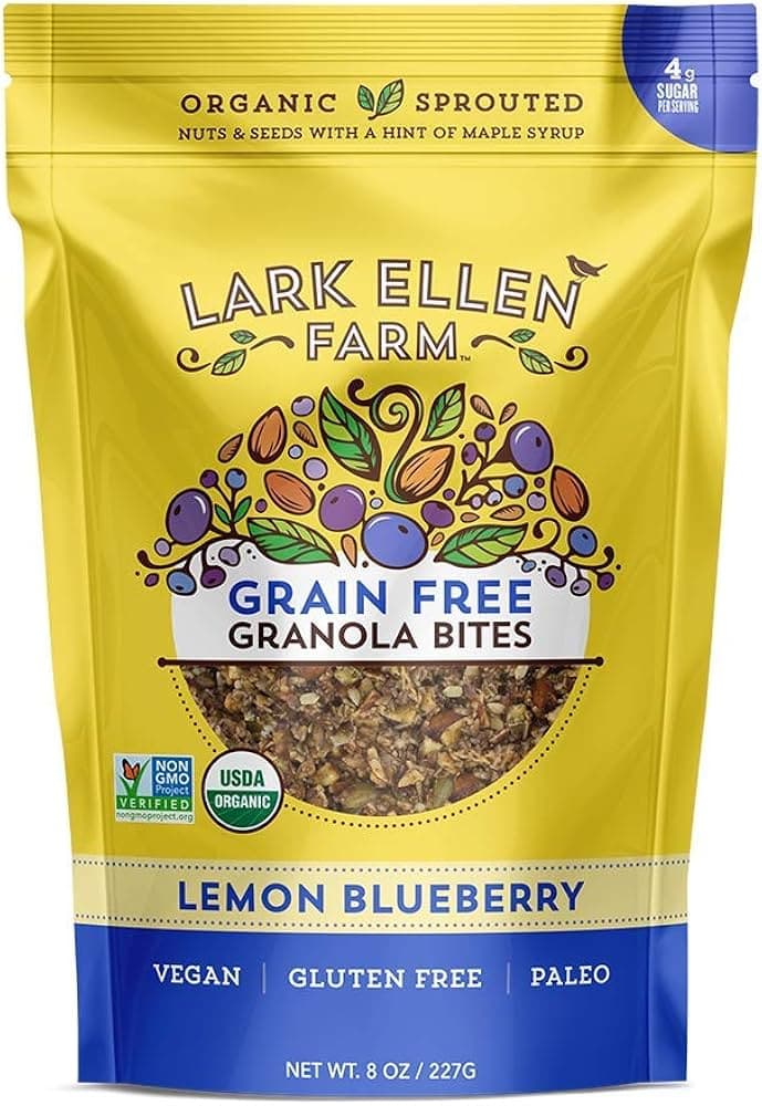 Lark Ellen Farm Organic Lemon Blueberry Granola