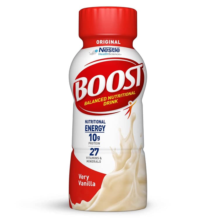 Nestle Boost Original Very Vanilla Flavor Balanced Nutritional Drink