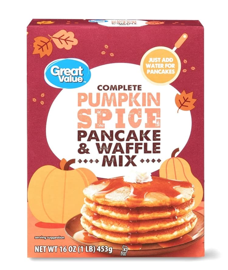 Great Value Complete Pumpkin Spice Pancake & Waffle Mix