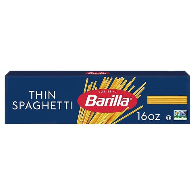 Barilla Pasta Spaghetti Thin Box
