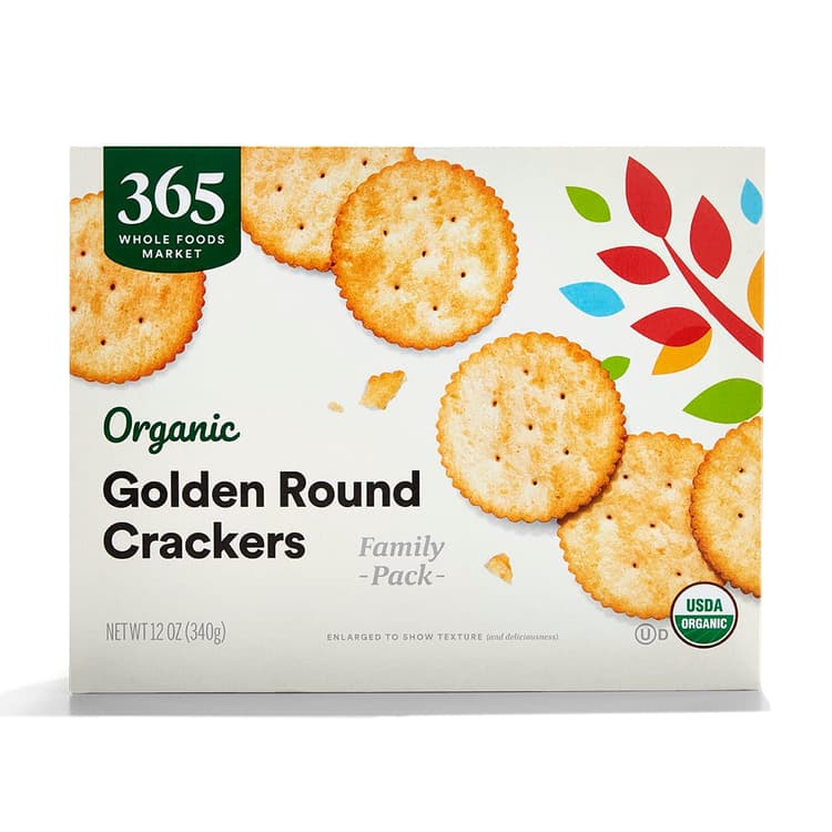 365 Whole Foods Market Organic Golden Round Crackers 
- Family Pack