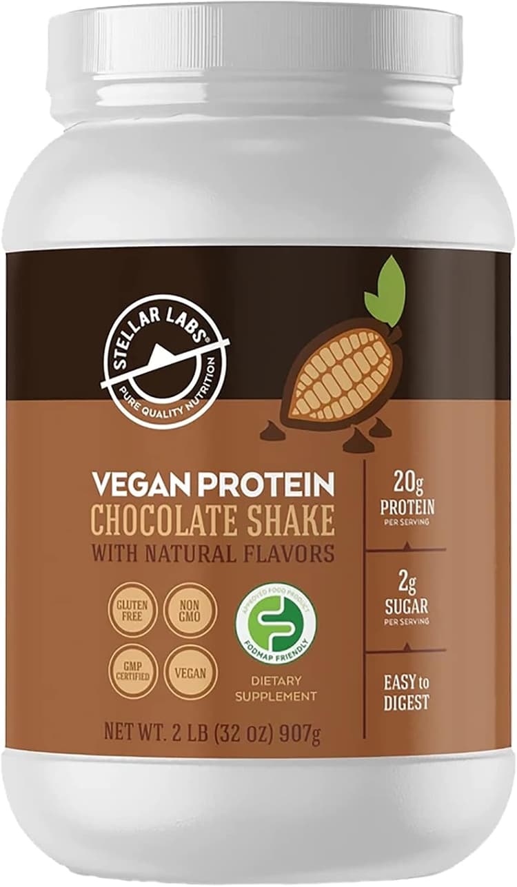 Stellar Labs Vegan Protein Chocolate Shake