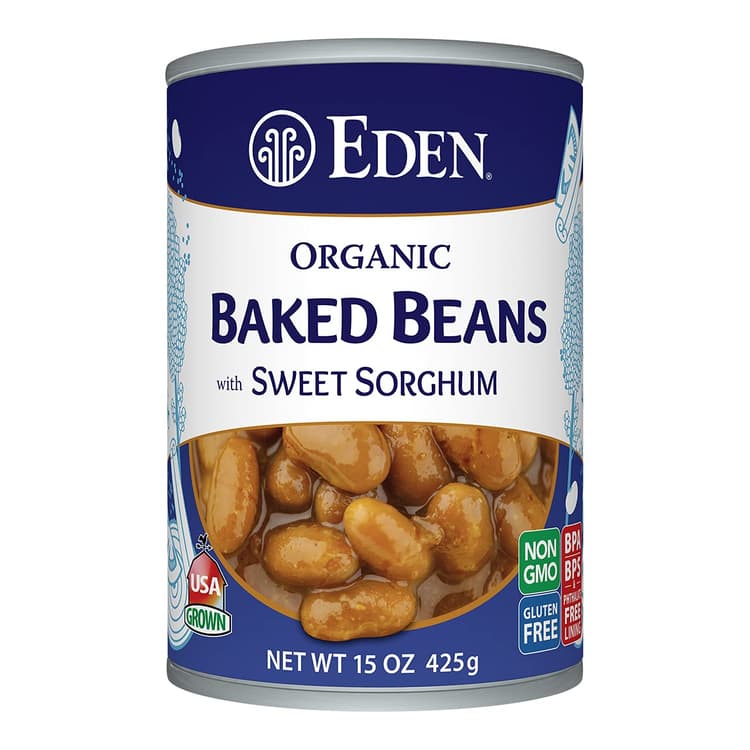 Eden Foods Organic Baked Beans Gluten Free Sweet Sorghum