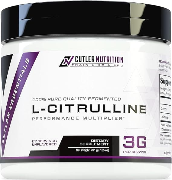 Cutler Nutrition 100% Pure Quality Fermented L-Citrulline