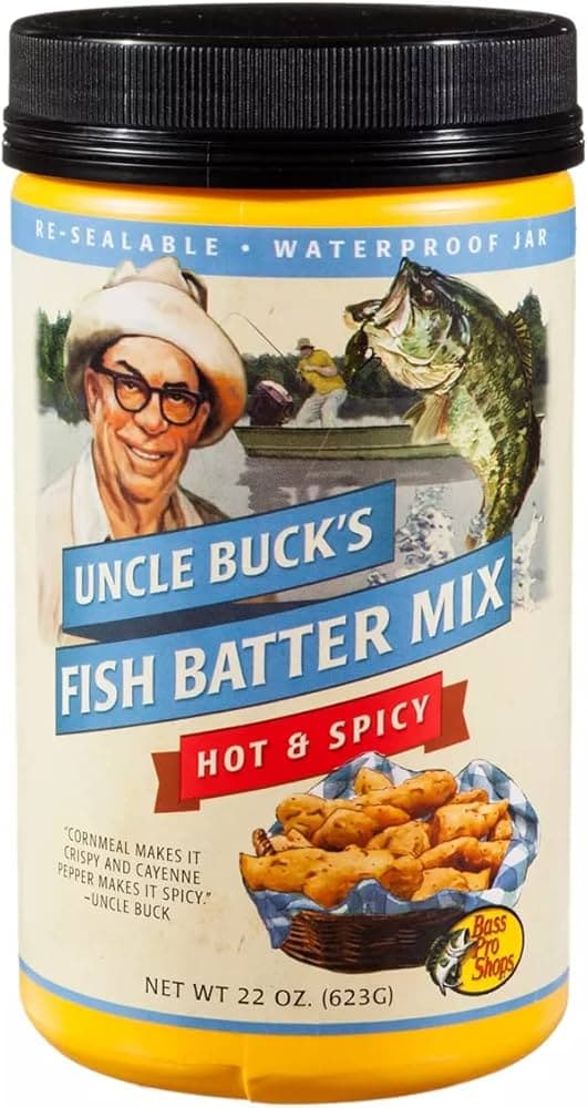 Uncle Buck'S Fish Batter Mix Hot & Spicy