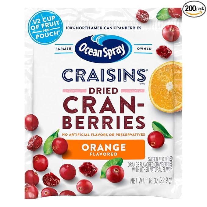 Ocean Spray Craisins Dried Cranberries - Orange