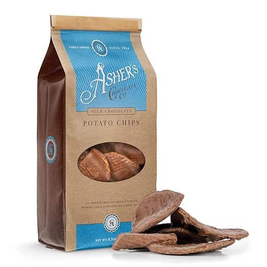 Asher'S Chocolate Milk Chocolate Potato Chips