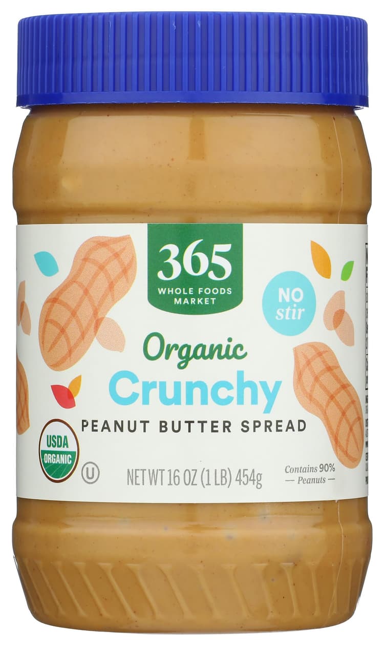 365 By Whole Foods Market Organic Peanut Butter, Crunchy