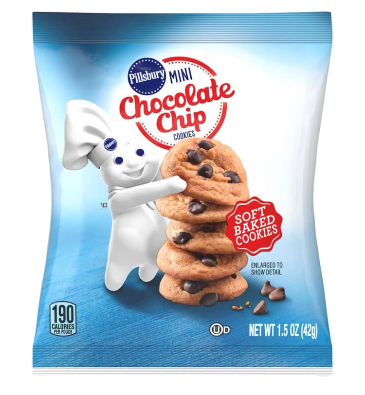 Pillsbury Soft Baked Mini Chocolate Chip Cookies