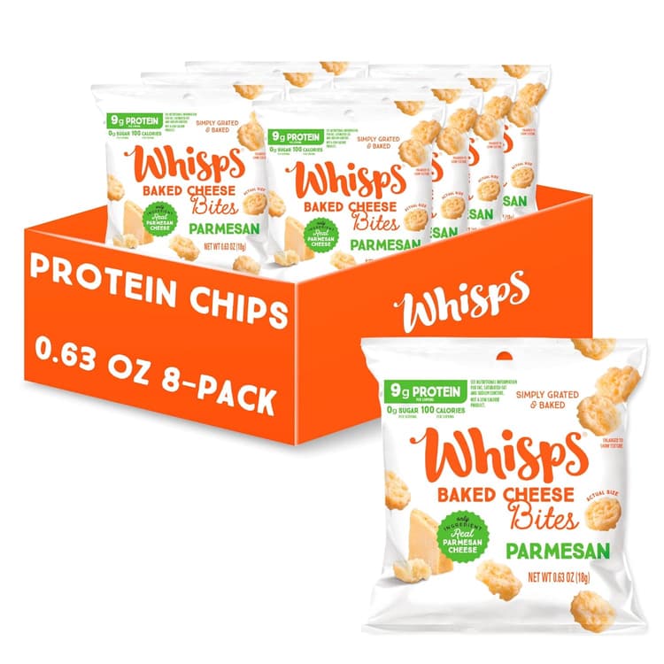 Whisps Baked Cheese Bites Parmesan