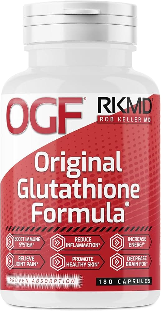 Rob Keller Md Ogf Original Glutathione Formula 180 Capsules