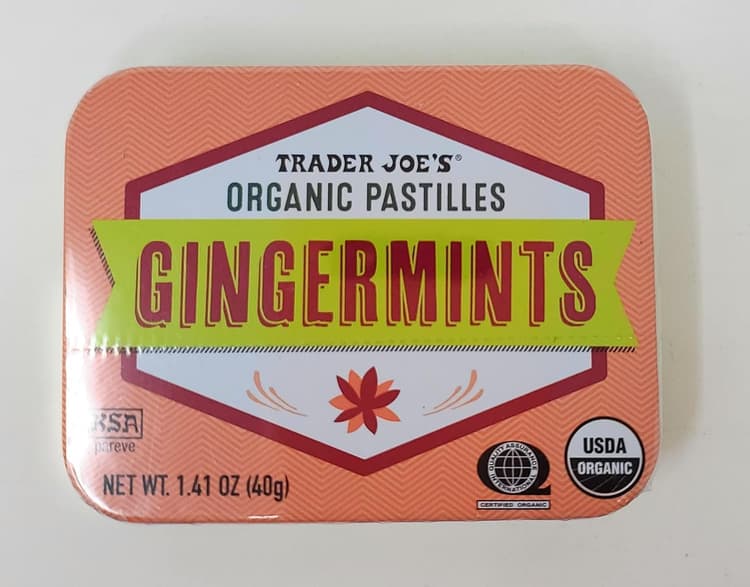 Trader Joe'S Organic Pastilles Gingermints