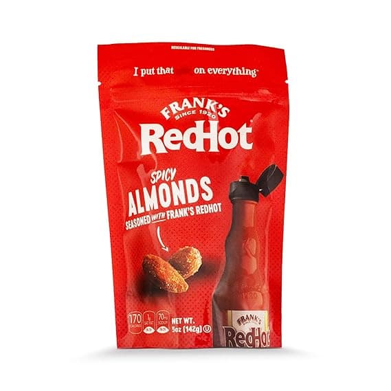 Frank'S Redhot Spicy Almonds