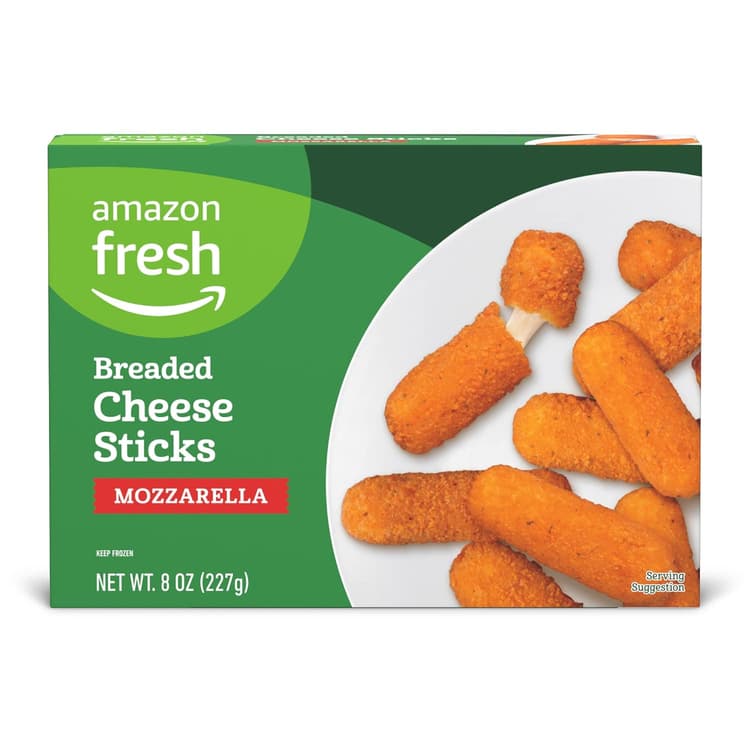 Amazon Fresh Breaded Mozzarella Cheese