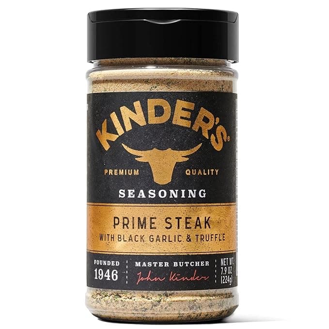 Kinder'S Prime Steak Seasoning With Black Garlic & Truffle