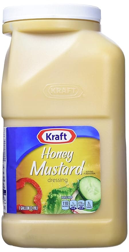 Kraft Honey Mustard Dressing, 1 Gallon