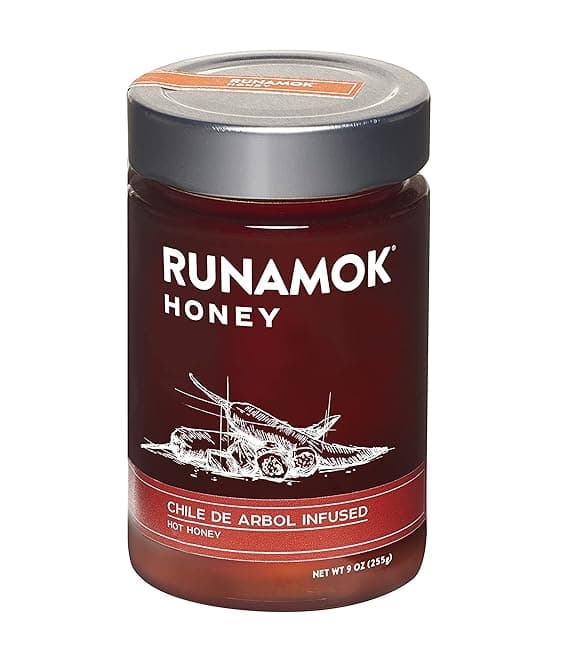Runamok Honey Chile De Arbol Infused Hot Honey