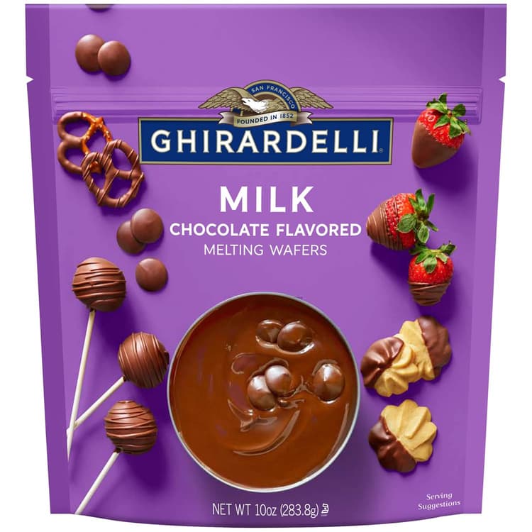 Ghirardelli Milk Chocolate Flavored Melting Wafers