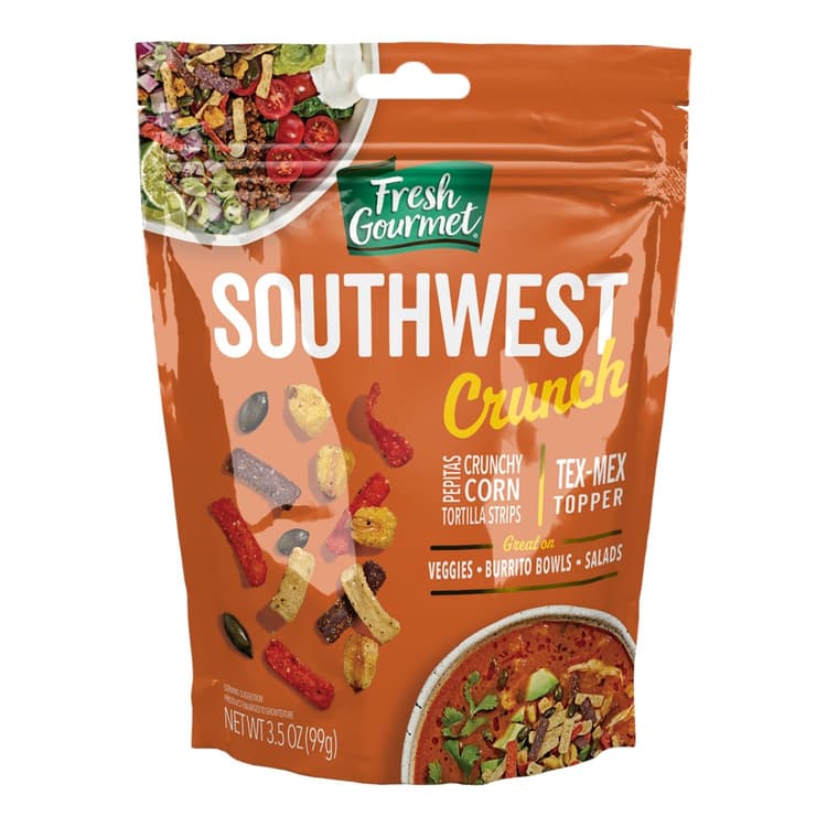 Fresh Gourmet Southwest Crunch Crunchy Corn Tortilla Strips