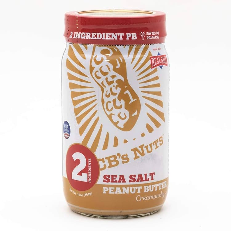 Cb'S Nuts Sea Salt Peanut Butter