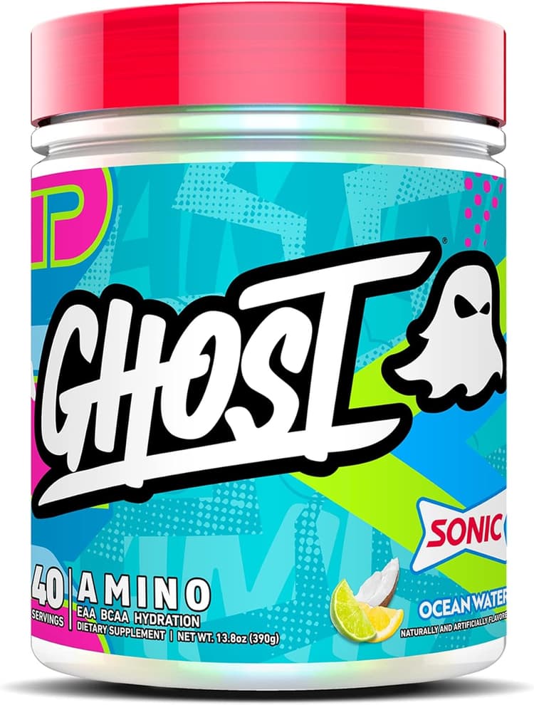 Ghost Amino Sonic Ocean Water Flavor Eaa Bcaa Hydration