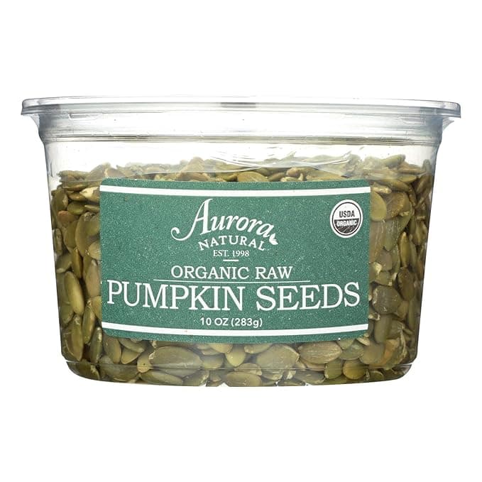 Aurora Natural Organic Raw Pumpkin Seeds