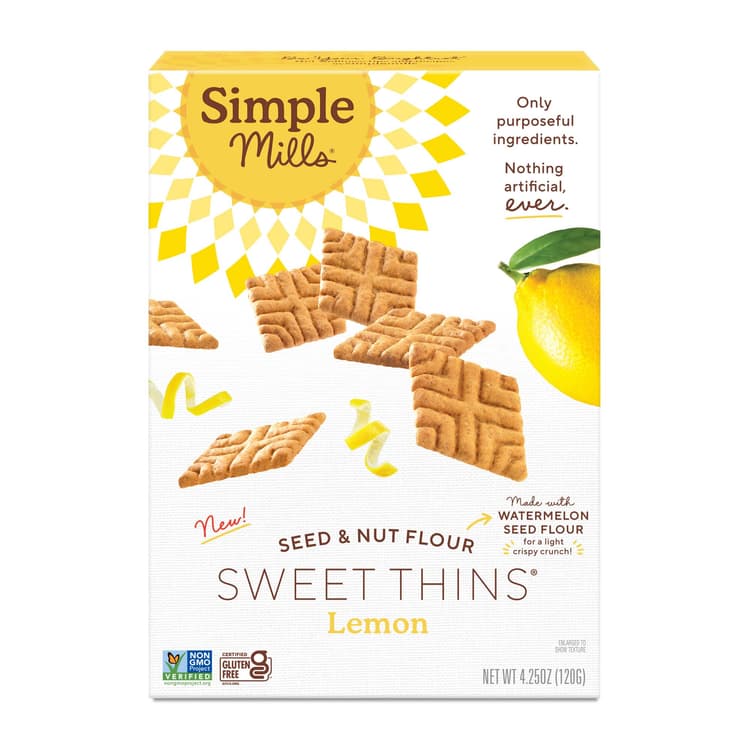 Simple Mills Lemon Seed & Nut Flour Sweet Thins