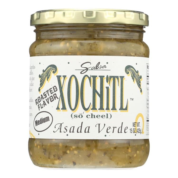 Xochiti Salsa Asada Verde Medium Jar