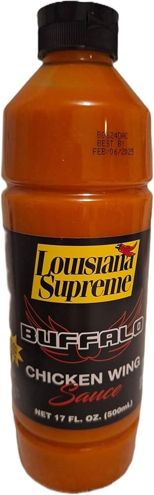 Louisiana Supreme Buffalo Chicken Wing Sauce