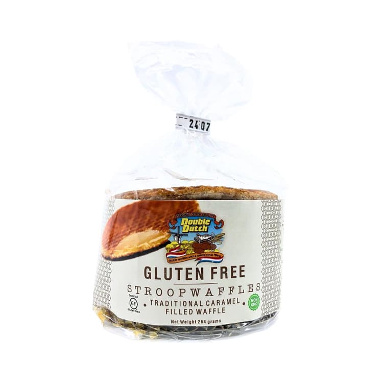Double Dutch Gluten Free Traditional Caramel Filled Stroopwaffle