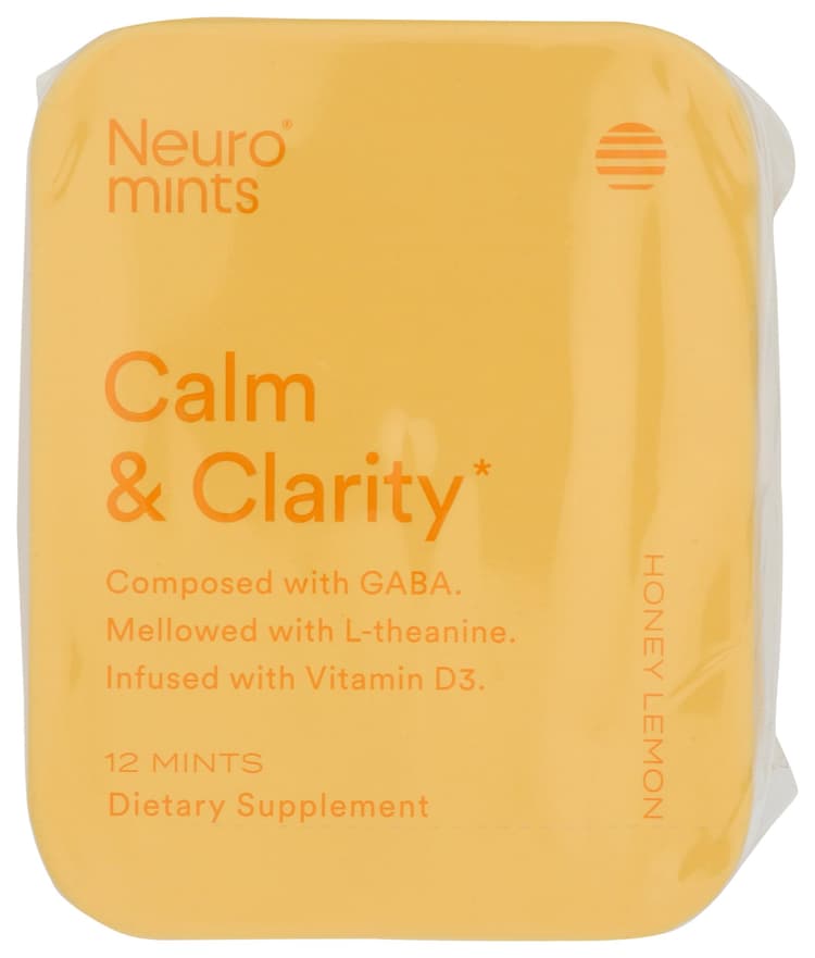 Neuro Mints Calm & Clarity Honey Lemon 12 Mints