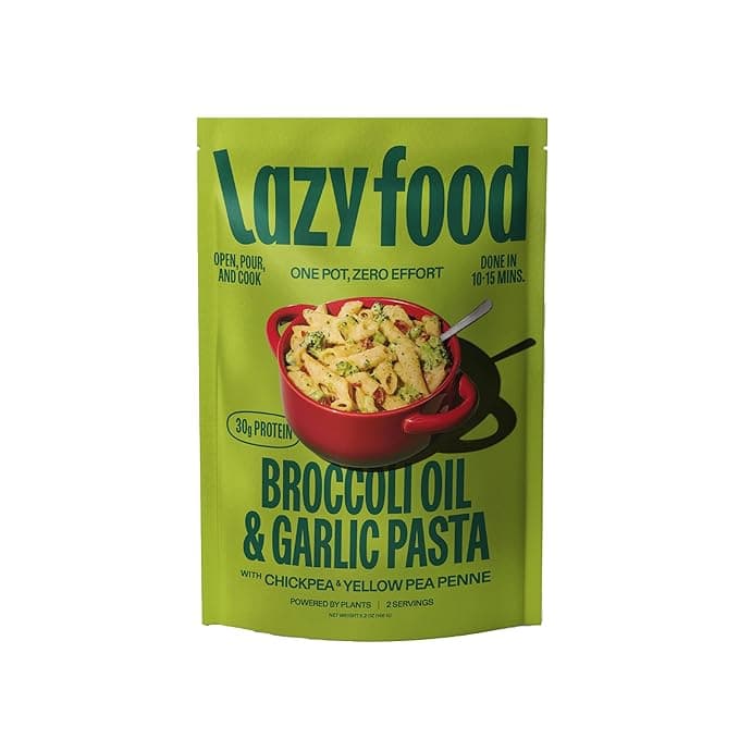 Lazy Food Broccoli Oil & Garlic Pasta