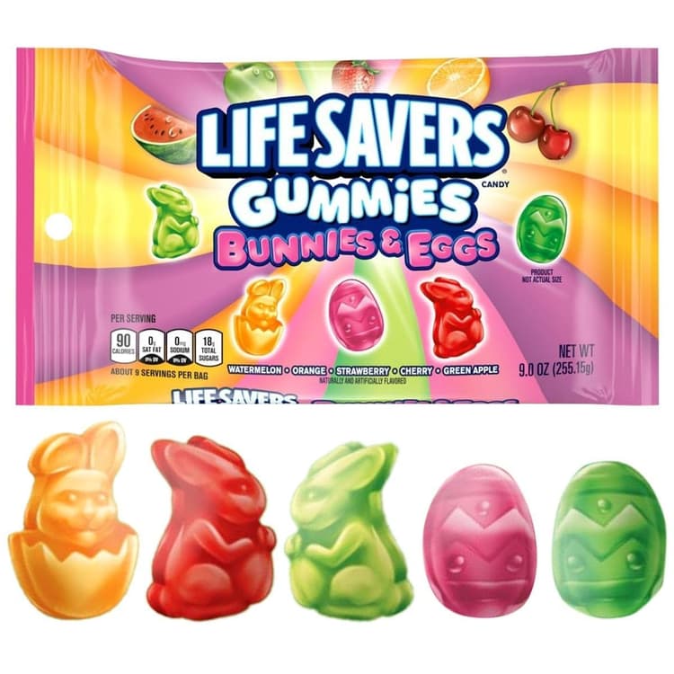 Lifesavers Gummies Bunnies & Eggs