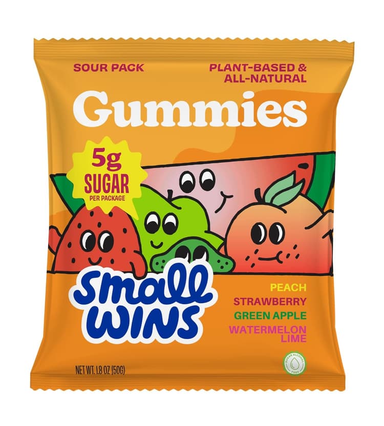 Small Wins Sour Pack Gummies