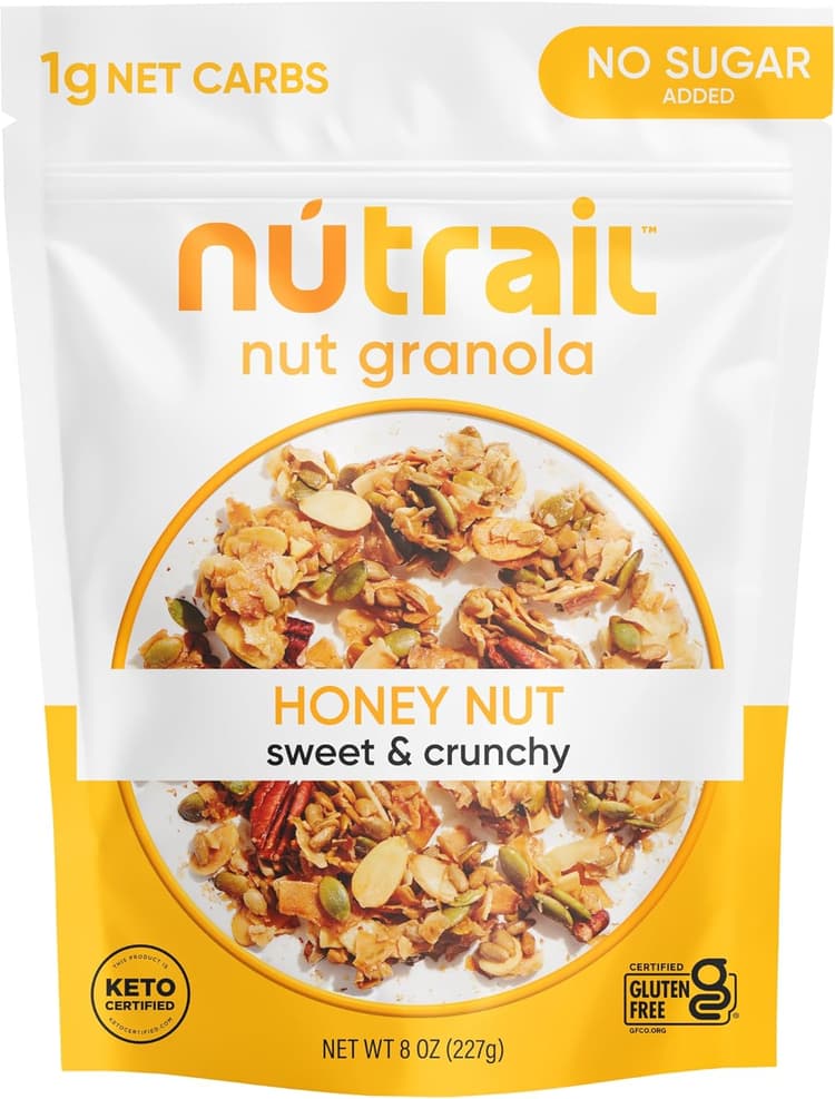 Nutrail Keto Granola Honey Nut