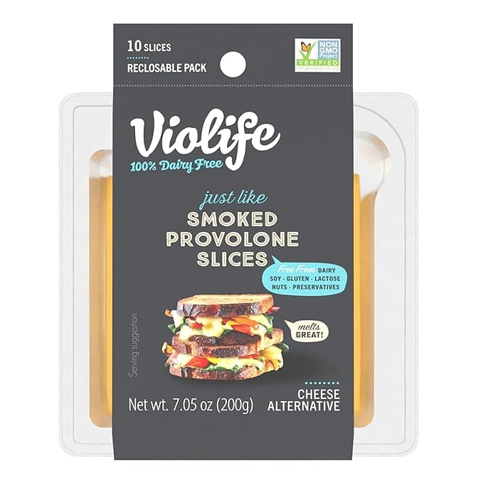 Violife Smoked Provolone Style Slices
